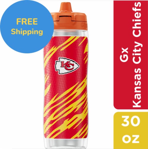 Gatorade® Gx Kansas City Chiefs NFL Water Bottle Perspective: front