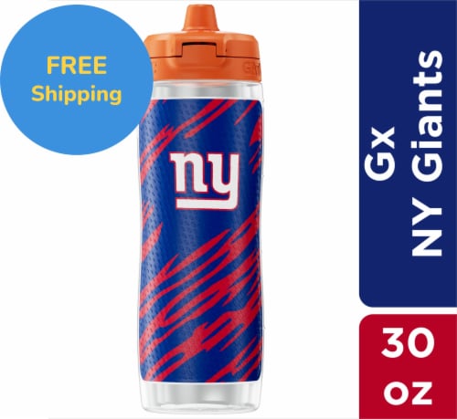 Gatorade® Gx New York Giants NFL Water Bottle Perspective: front