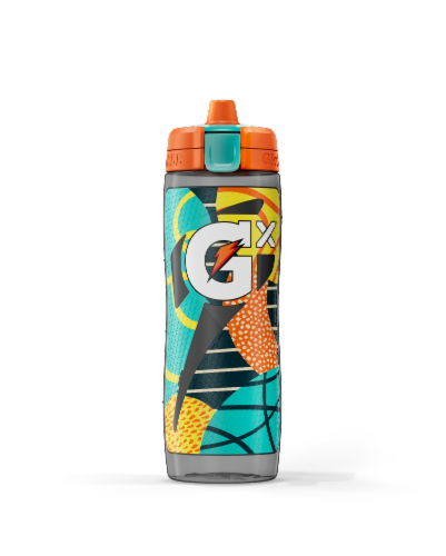 Gatorade® Sports Bottle - Montage Green Perspective: front