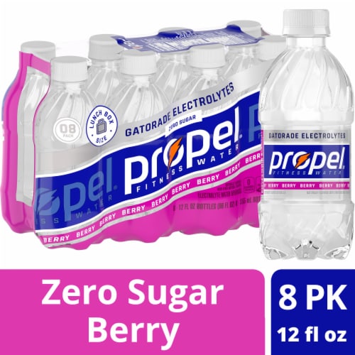 Propel® Zero Sugar Berry Electrolyte Water Beverage Perspective: front