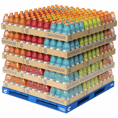 Gatorade Variety Display Perspective: front