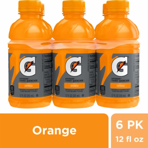 Gatorade Thirst Quencher Mini Orange Sports Drink Perspective: front