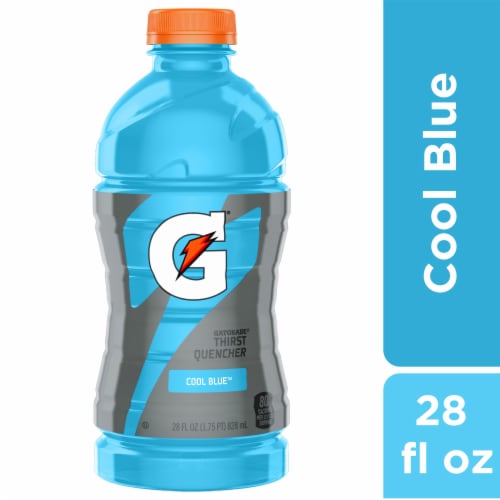 Gatorade Thirst Quencher Cool Blue Electrolyte Enhanced Sports