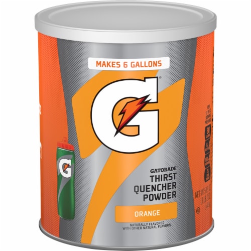Gatorade® Orange Thirst Quencher Powder Drink Mix 50.9 oz Perspective: front
