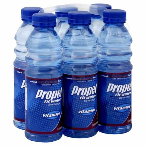 Propel Black Cherry Fitness Water Perspective: front
