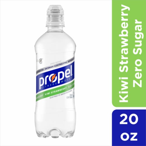 Propel® Electrolyte Kiwi Strawberry Flavored Bottled Water Perspective: front