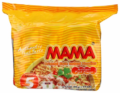 Mama® Family Pack Pork Noodles Perspective: front