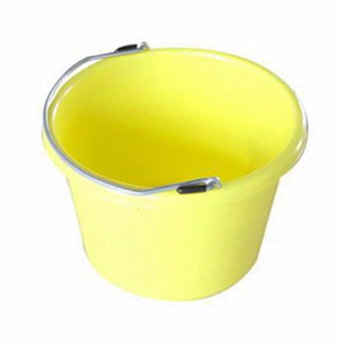 Master Rancher MR8QP-UB-YELLOW 8 Quart Yellow Utility Bucket Perspective: front