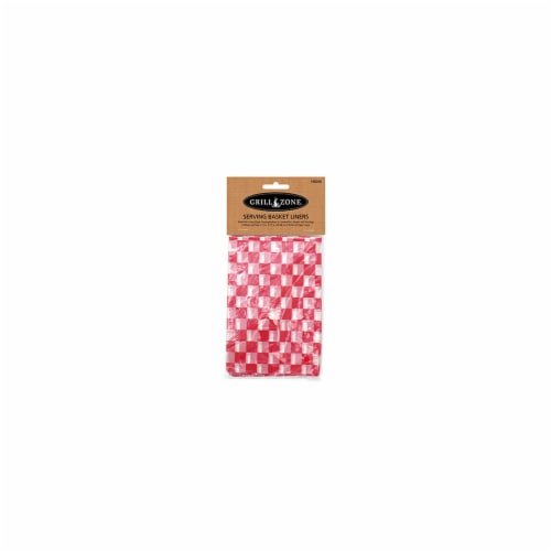 Blue Rhino 00379TV 12 x 12 in. Barbecue Basket Paper Liners, 24 Pack Perspective: front