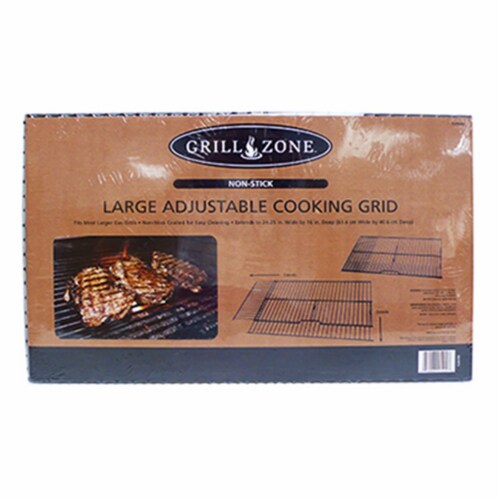 Blue Rhino 00370TV Cook & Rock Grate, Large Perspective: front