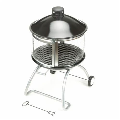 Shinerich Industrial 227788 Four Seasons 28 in. Port Fire Pit Perspective: front