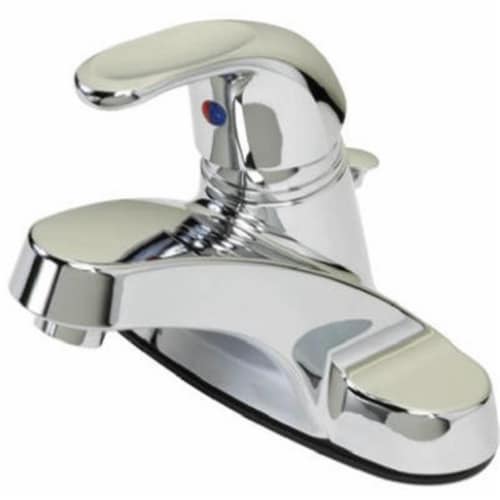 Homewerks Worldwide 239953 HomePointe SGL Lavatory Faucet with Single Lever Handle - Chrome Perspective: front
