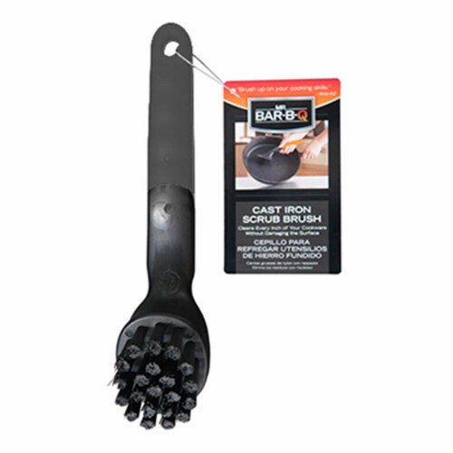 Mr. Bar-B-Q Products LLC. 246403 Cast Iron Cleaning Brush Perspective: front
