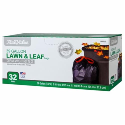 Berry Plastics 144869 39 gal True Value Trash Bag - 32 Per Case Perspective: front