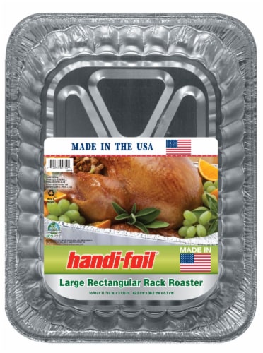 Handi-foil Medium Rack Roaster Pan & Lid