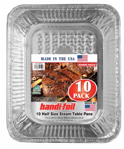 Handi-foil® Eco-Foil Half-Size Steam Table Pans - Silver, 10 pk - Harris  Teeter