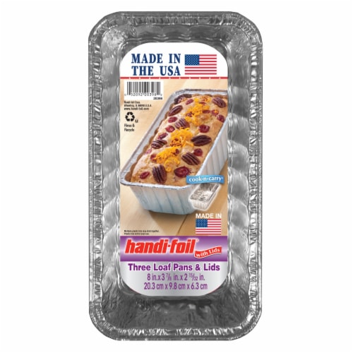 Handi-foil® Cook-n-Carry® Cake Pans and Lids - 2 Pack - Silver/Blue, 2 pk / 13  x 9 in - Kroger