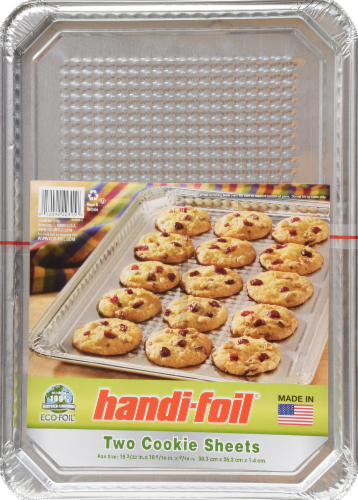 Handi-foil® Cookie Sheets - Silver Perspective: front
