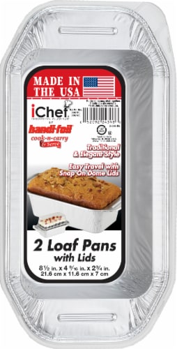 Handi Foil Eco-Foil Cook-N-Carry Cake Pans & Lids - 2 sets