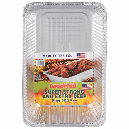 Handi-foil® Super King Roaster Extra Deep Oval Pan - Silver, 1 pk / 17.25 x  12.6 in - Ralphs