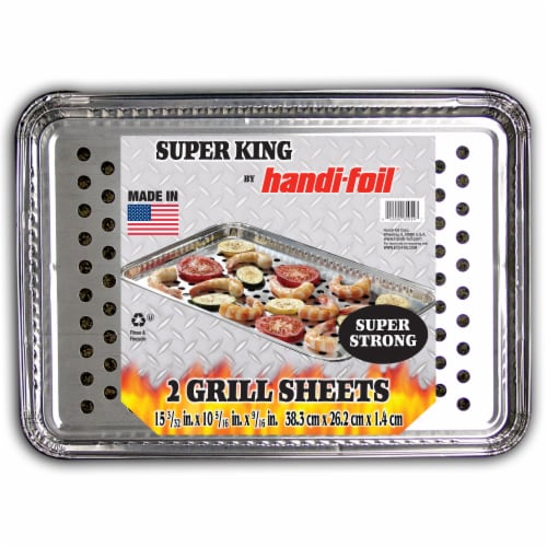 Handi-foil Grill Sheets Perspective: front