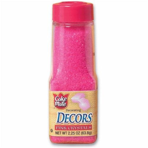 CM Decor Pink Crystals 2.25oz Ea Perspective: front