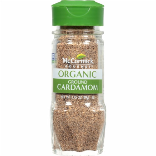 McCormick Gourmet™ Organic Ground Cardamom Perspective: front
