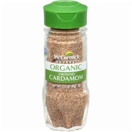 McCormick Gourmet Organic Ground Cardamom Perspective: front