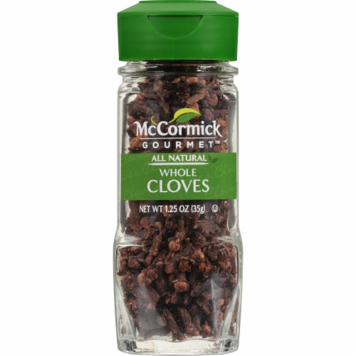 McCormick Gourmet All Natural Whole Cloves Perspective: front