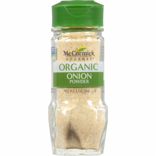 McCormick Gourmet Organic Onion Powder Perspective: front