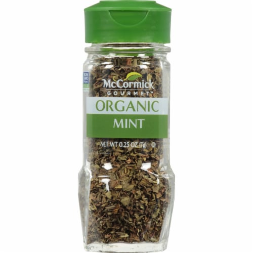 McCormick Gourmet™ Organic Mint Perspective: front