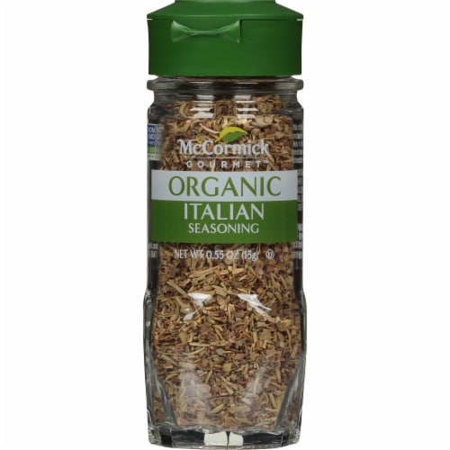 McCormick Gourmet Organic Italian Seasoning Perspective: front
