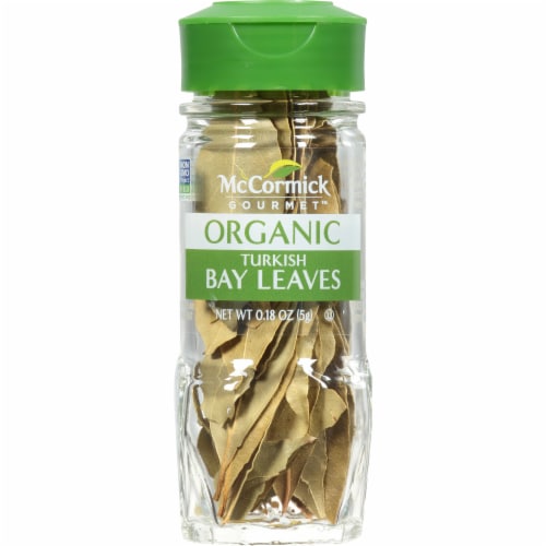 McCormick Gourmet Organic Turkish Bay Leaves Perspective: front
