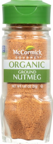McCormick Gourmet Organic Ground Nutmeg Perspective: front