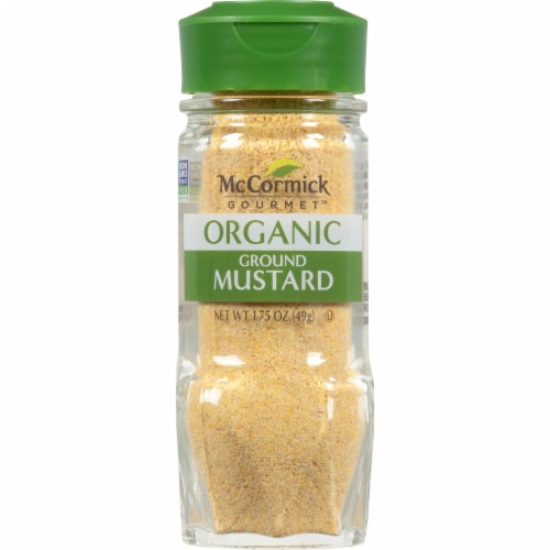 McCormick Gourmet Organic Ground Mustard Perspective: front
