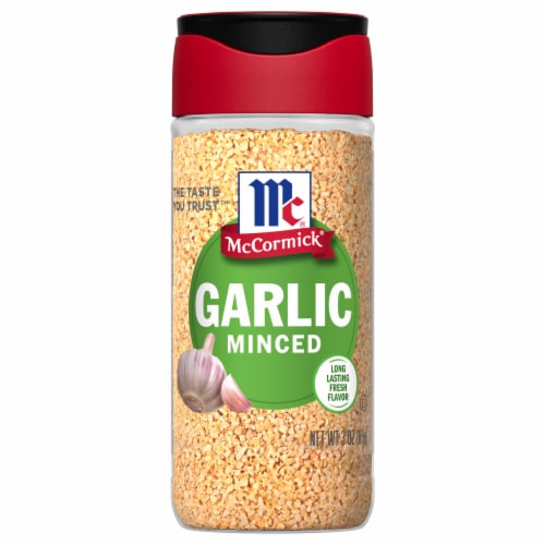 McCormick Minced Garlic Perspective: front