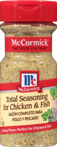 McCormick Total Seasoning for Chicken & Fish Perspective: front