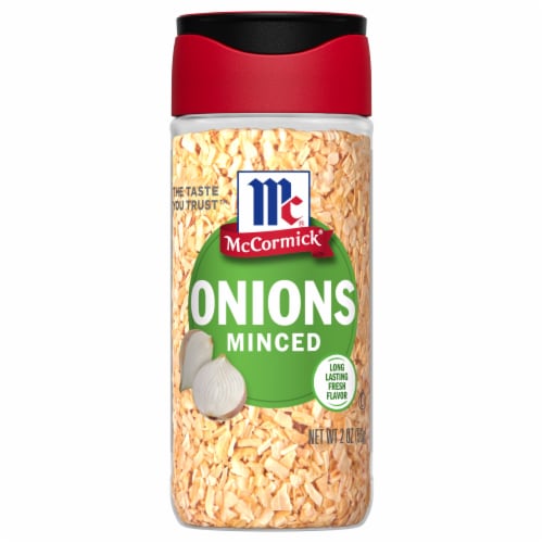 McCormick® Minced Onions Shaker Perspective: front