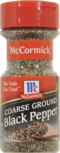 McCormick Coarse Ground Black Pepper Perspective: front