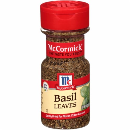 McCormick Basil Leaves Perspective: front