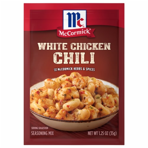 McCormick® White Chicken Chili Seasoning Mix, 1.25 oz - City Market