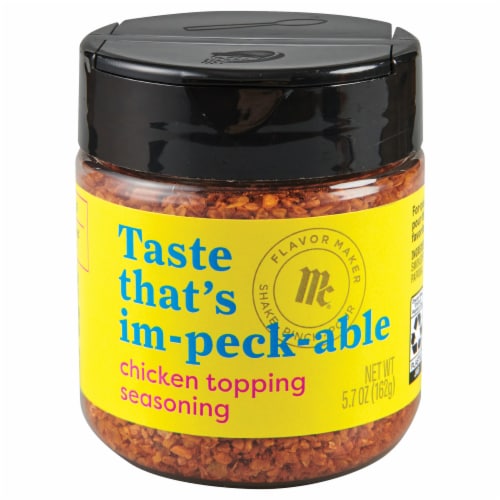 McCormick® Flavor Maker Chicken Topping Seasoning Perspective: front