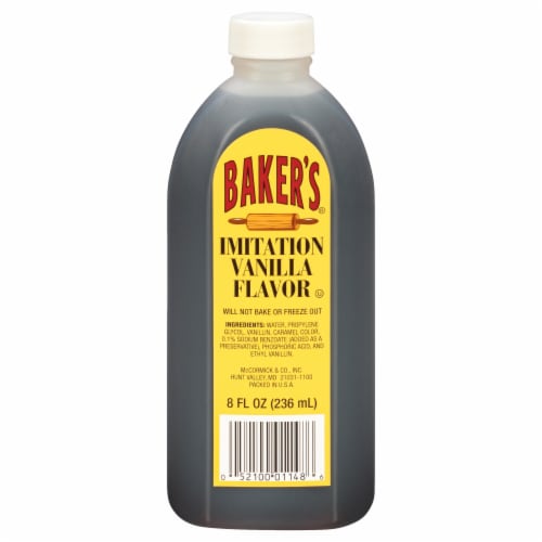 McCormick® Baker's Imitation Vanilla Flavor Perspective: front