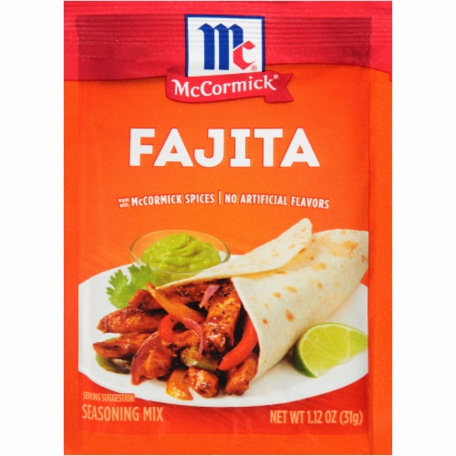 McCormick® Fajita Seasoning Mix Perspective: front