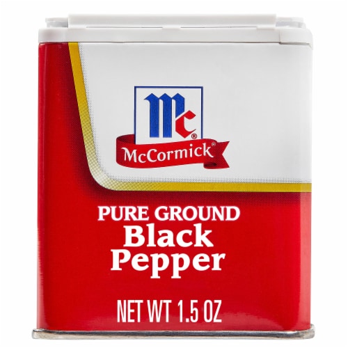 McCormick Pure Ground Black Pepper Perspective: front