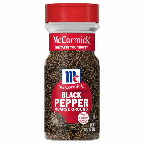 McCormick® Coarse Ground Black Pepper Perspective: front