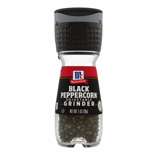 McCormick Black Pepper Grinder Perspective: front