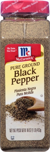 McCormick Pure Ground Black Pepper