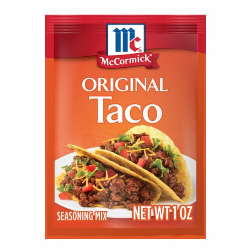 McCormick Original Taco Seasoning Mix Perspective: front