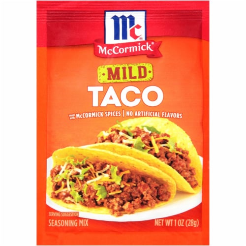 McCormick Mild Taco Seasoning Mix Perspective: front